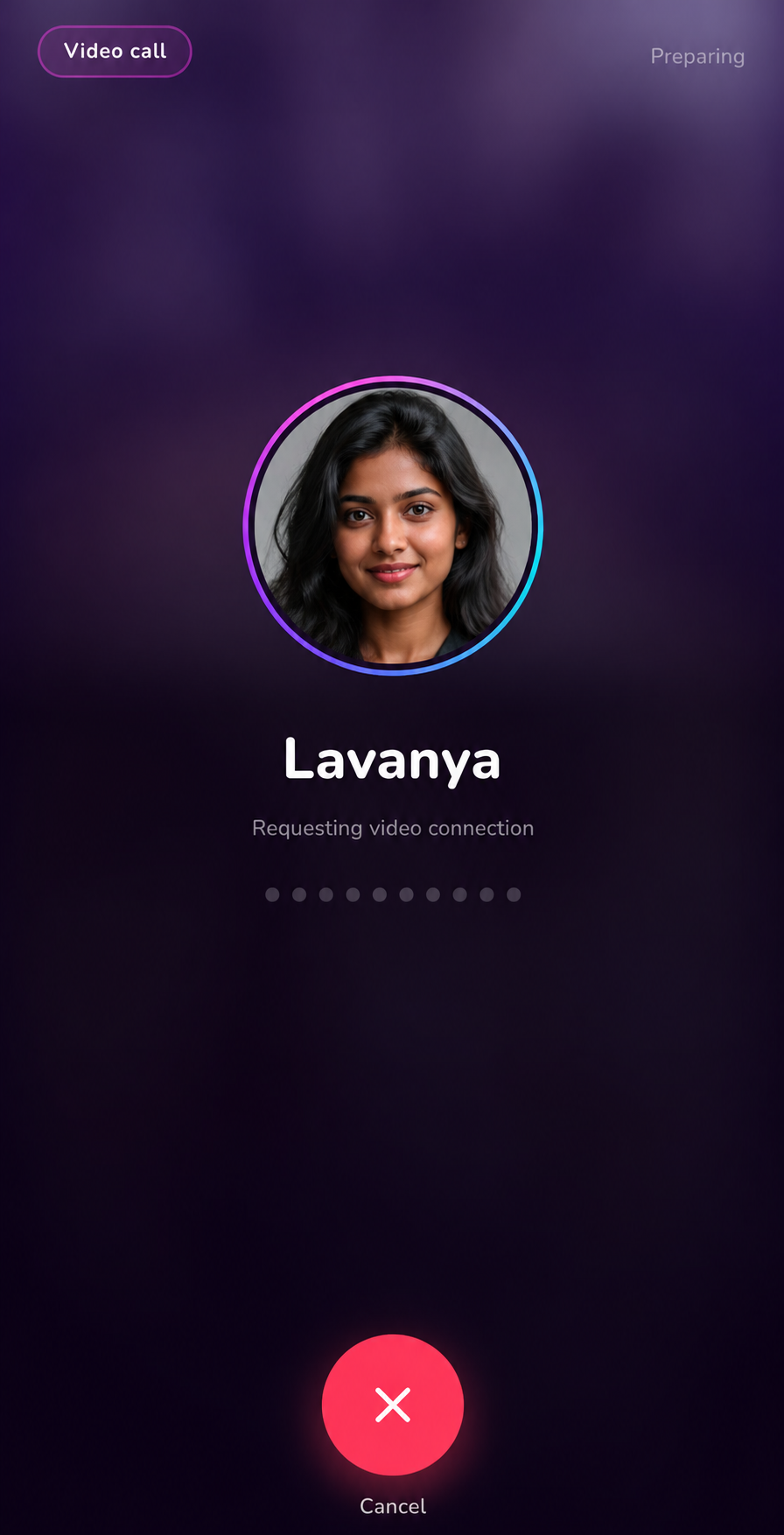 Talkoraa video call